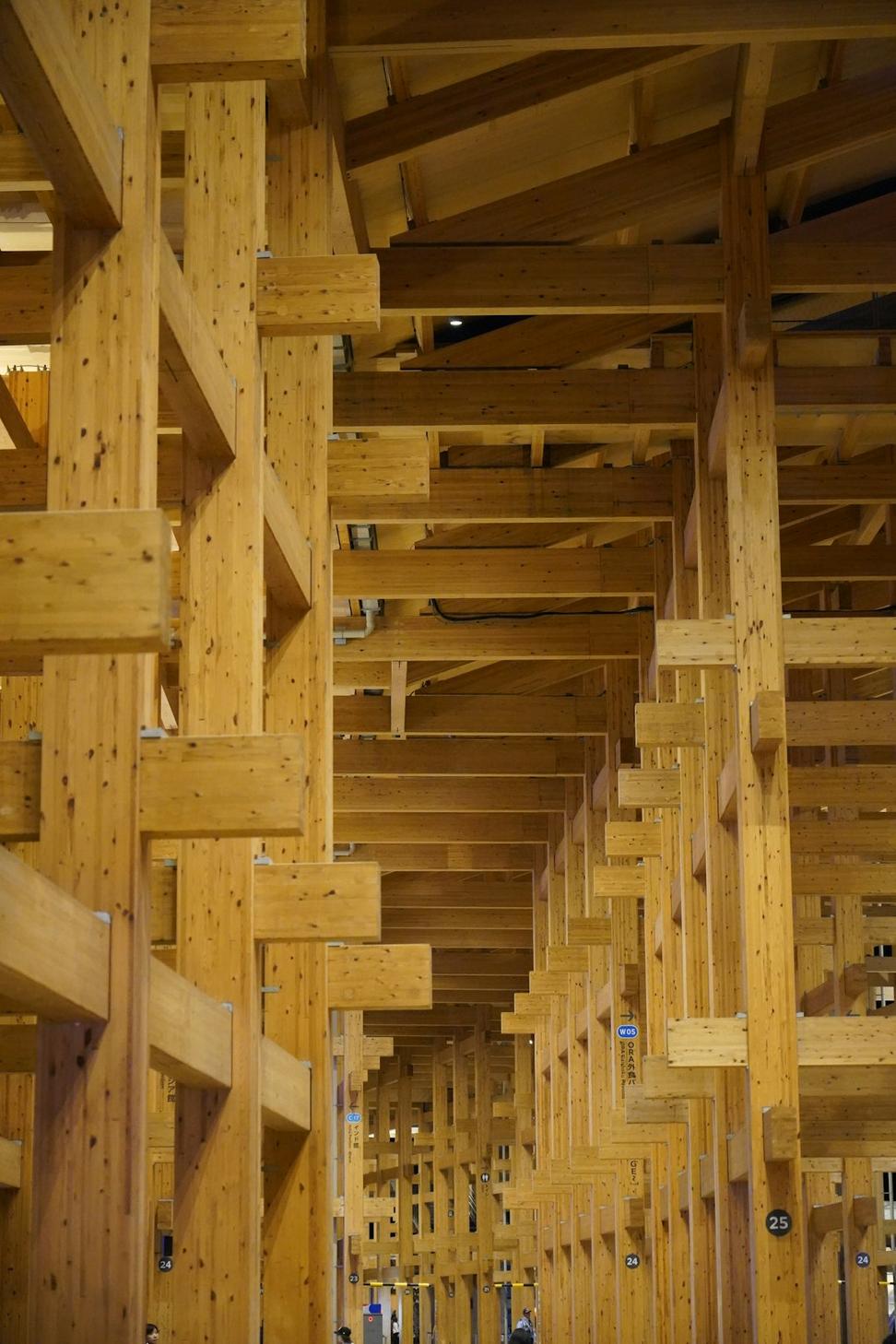 Architectural plans and timber samples